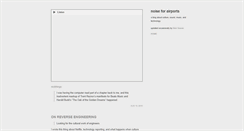 Desktop Screenshot of noiseforairports.com